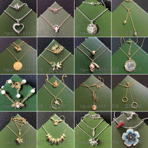 อาชีพ Armash Professional Perla CHAIN หรูหรา Niche ผู้หญิงผ้าพันคอยาว Gold-Plated อัญมณีประดิษฐ์สร้อยคอสั้น