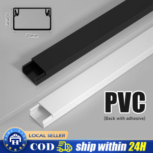1Meter Floor Wire Cover Cable Protector Cable Concealer Manage Cable Cover Wiring Duct Protector Covers Paintable Cable Concealer Cable Hider TV on Wall Wire Hiders Cable Management Cord Hider