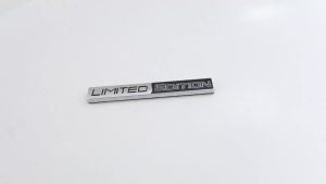 1/2 Chiếc 3D Huy Hiệu Kim Loại Decal Dán Phiên Bản Giới Hạn Đua Ô Tô Thể Thao Biểu Tượng Cho Ô Tô Xe Máy Phía Sau Thân Cây Bên Fender