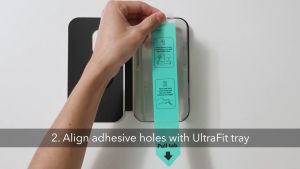 Bộ 2 Miếng Dán Cường Lực ESR UltraFit Classic Screen Protector Cho iPhone 16e kèm khung hỗ trợ dán