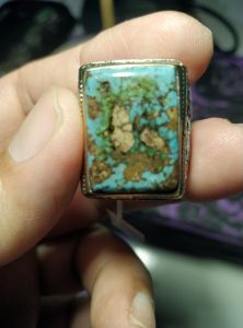 Batu Pirus Persia Motif Gambar Bob Marley 2/15