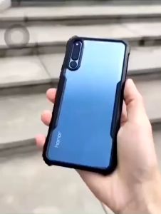 Soft Case Fusion Armor Shockproof Black Back Beatles Series Slim Transparant Kompatibel Untuk Samsung A06 Samsung A06s Samsung A16 5G Samsung A26 5G Samsung A36 5G Samsung A56 5G