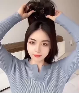 Tóc giả che hói và bạc siêu da đầu tự nhiên cho nữ - CHE HÓI NỮ