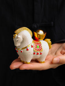 Premium Creative Tea Pet 2025 New Model Resin Material Wealth Attracting Table Decoration Handmade from China for Tea Lovers