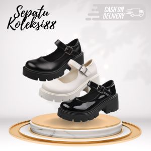 Sepatu Wedges Platform Wanita Premium 249 Sepatukoleksi