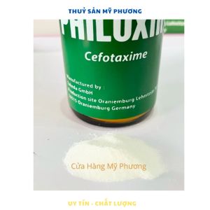 PHILOXIM99% CEFO GERMANY 100G - Đăc Tri Benh Gan Đường Ruột Tôm - K.HÁ.N.G SINH THUỶ SẢN- Philoxi-m Nắp Bạc - Ký Sinh Trùng Đường Ruột - Nuôi Tôm Cá Ếch Lươn Baba - TH.U.ỐC THUỶ SẢN MỸ PHƯƠNG