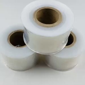 Combo 3 Cuộn PE trong 7cm nặng 400gr mỗi cuộn rộng 7cm độ dầy màng 16 - 17 míc - Shop Út Lớn