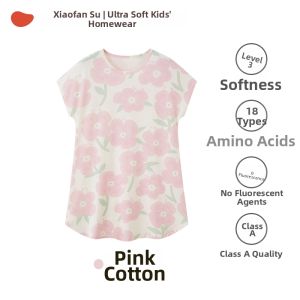 potatokids | Moisture Wicking Girls Nightgown Thin Modale