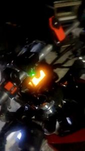 Switch สวิตซ์ 3 ทาง (ON-OFF-ON)กระจกติดตั้ง/แฮนด์บาร์ มอเตอร์ไซค์(0115)