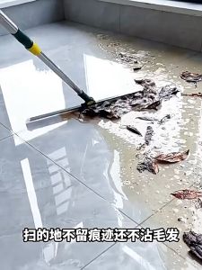 SG-Stock 2Pcs Magic Broom Water Wiper 52cm Broom Sweeper Floor Mop Household Brush Cleaning Mop Toilet Bathroom Window Floor Mirror Ground Scraping