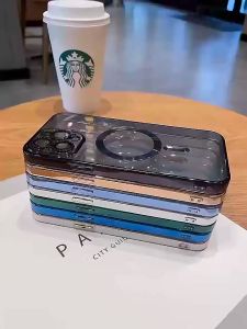 ซองใส่โทรศัพท์เคสมือถือเคสโทรศัพท์ for iPhone 15 14 13 12 11 pro max  ชาร์จแบบไร้สาย ป้องกันการตก