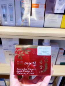 Kem Dưỡng Da Trắng Hồng Sâm My Gold Hàn Quốc (Màu Đỏ)