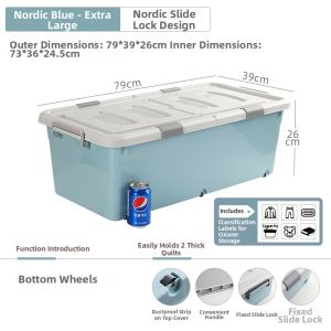 Under Bed Slide Out Large Storage Bin