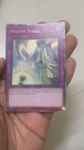 [Thẻ Yugioh] Solemn Strike - Collectors rare (RA02-EN079)