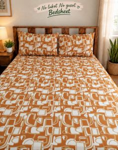 QUALITY FULLY GARTERIZED NO GUSOT NO LUKOT BEDSHEET WITH 2 PILLOW CASE
