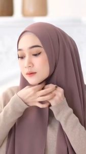 Pashmina Ceruty Baby Doll Premium [180x75] - Hijab Pashmina Shawl Syari