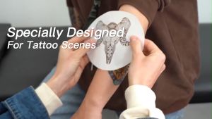 Phomemo M08F Bluetooth Tattoo Stencil Printer Portable A4 Thermal Printer Compatible With PC And Mobile Phone Great For Travel / Business / Home