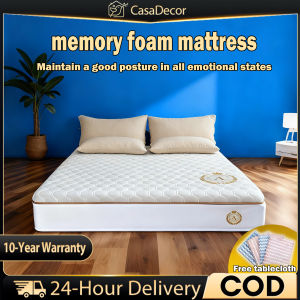 CASA Premium memory foam mattress topper in sizes single double queen king helps relieve back pain and support the body