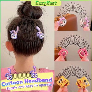 C.N. Childrens Hair Comb Headband For Kids girl Cartoon Ponytail Clip Children Buckle Fixing Hairpin