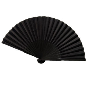 Chinese Style Black Vintage Handheld Folding Fan Retro Bamboo Fans for Dance Performance Wedding Party Favor Summer Decor Gift