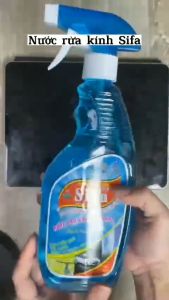 BÌNH XỊT NƯỚC RỬA KÍNH SIFA 650ML dung dịch vệ sinh kiếng nội thất bàn ghế tẩy chùi rửa tủ giường bàn ghế tivi tủ lạnh KUMORI STORE