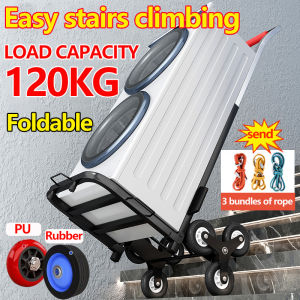 push cart wheel trolley trolley cart trolley heavy duty Load capacity 120 kg Fold with ease Noise reduction and mute Send elastic rope Shopping/travel/moving push cart  Shopping Cart foldable trolley cart  heavy duty trolley cart collapsible trolley cart