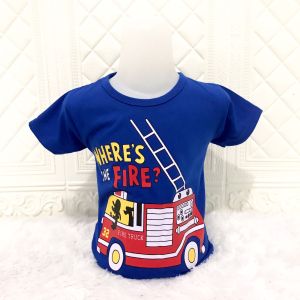 KAOS ANAK LAKI-LAKI TRUK FIRE USIA 1-12 TAHUN // BAJU ANAK COWOK