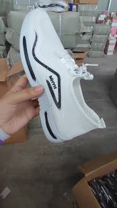 2024 giày nam mùa hè giày thể thao mới thoải mái thoáng khí giày trắng bay dệt thoáng khí giày giản dị nam giới-yoga170