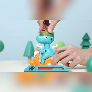 Mainan Mobil Dino Anak Tekan BerjalanInersia Kepala 360° Interaktif & Edukatif untuk Bayi motor toy