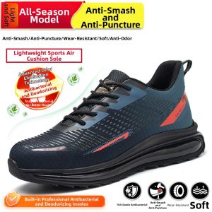 DINGGU | Steel Toe Lightweight Anti-Smash Puncture-Resistant Breathable Work Safety Shoes