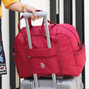 Large Capacity Travel Luggage Bag for Women Convenient Oxford Cloth Crossbody Tote for Short Trips and Traveling