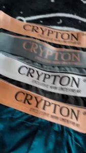 Boxer Katun Crypton Pakaian Dalam Pria Remaja dan Dewasa Series 6 Pcs Motif Karet Pinggang Gold Silver Elegan BAHAN Halus Lembut Premium