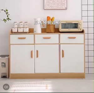 ตู้เก็บให้ครัว ตู้เก็บในครัว ตู้อเนกประสงค์ เคาน์เตอร์ห้องครัว สามารถวางไมโครเวฟ ที่วางเครื่องปรุงรส