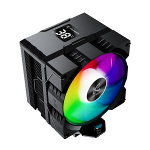 Power Train X-Gamerx Z-1300 ARGB 4 Heat pipes CPU Cooler with Digital Temperature Display Air-Cooler For LGA1700 115X AM4 AM5