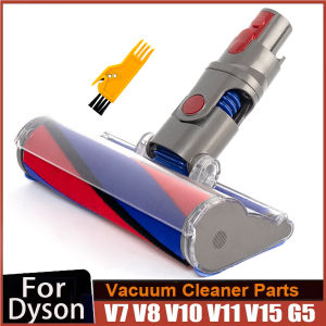 Motorized Roller Brush Head For Dyson V7 V8 V10 V11 V15 G5 Vacuum Cleaner Soft Roller Brush Replacement Accessories
