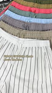 URBAN PIPE Board Stripe Shorts For Men Above The Knee Casual Garter Beach Short 320536