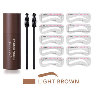 Eyebrow Stamp Waterproof Long Lasting Natural Brow Stamp Shaping Kit Shape Brow Stamp Contouring Stick Hairline 3Colors