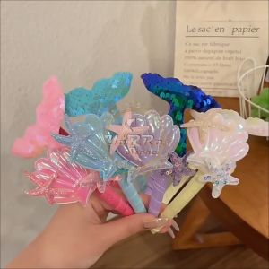 Bando Korea Anak Perempuan Aksen Mermaid Pernak Pernik Aksesoris Hiasan Rambut Anak AK213 YARRA.ID