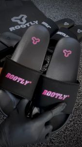 Rootly - Sandal Slide On Pria Wanita Debos Pink Masakini