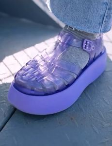 MELISSA POSSESION PLATO AD ORI1:1 ( SIZE 35/36 - 40 ) sandal CROSC STRAP HEELS