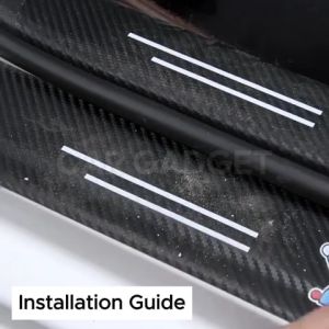 Proton X90 (2023-2025) Door Step Sticker Carbon Protector Fit Car Gadget Car Accessories