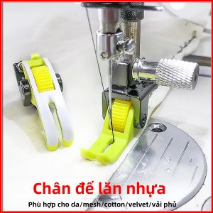 Phiên Bản Nâng Cấp Khoảng Cách Rộng Flat Xe Nhựa Con Lăn Chân Vịt Không Phá Hủy Vải Áp Lực Cho Vải Dày Và Mỏng