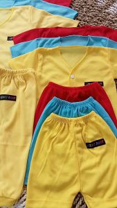 Paket hemat baju bayi polos 18 pcs / 9 Stel baru lahir new born lengkap komplit Set Pakaian Bayi Premium