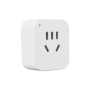 Smart plug integrated with Mi Home app Bluetooth Mesh/WiFi direct connection Wireless remote control with power consumption tracking Timer functionality Smart WiFi Socket Timer Xiaomi Mijia APP Remote Control  Smart Switch