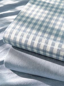 ผ้าคลุมหน้านอนแบบไม่ใช้ผ้าฝ้ายแท้ป้องกันฝุ่นสำหรับฤดูใบไม้ผลิและฤดูร้อน ผ้าคลุมหน้านอนแบบไม่ลื่นสำหรับทุกฤดูกาล ผ้าฝ้ายแท้