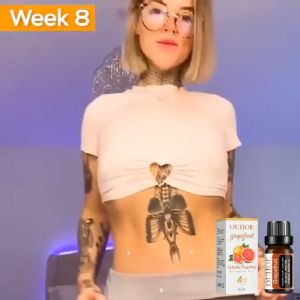 OUHOE Grapefruit Body Shaping Essential Oil Anti-Orange Peel Firm Thighs And Arms Bye-Bye Fat