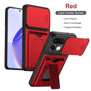 szhaiyu | Funda for OPPO Realme 16 Pro Plus 16Pro 5G Phone Case Shockproof Armor Card Holder Slot Wallet Stand Lens Protective Cover