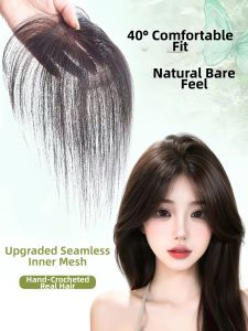 Thin Hair Piece For Women High Top Volume Natural Forehead