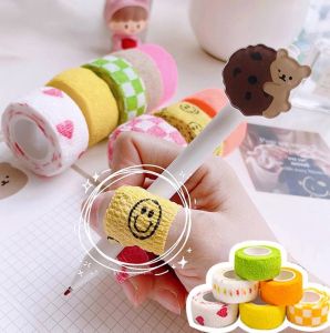 5PCS Self-Adhesive Bandages Elastic Finger Guard Bandages Student Writing Anti-wear Bandage Wrap Finger Nail Protective Tape