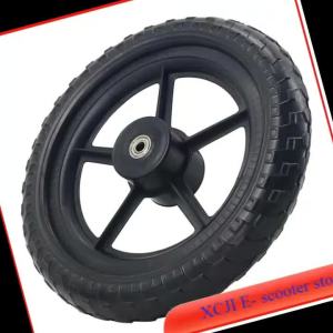 Special Wheels for Childrens Balance Car Solid Non-Inflatable Wheels Bicycle Accessories 12-Inch Foam Wheels Plastic Tires